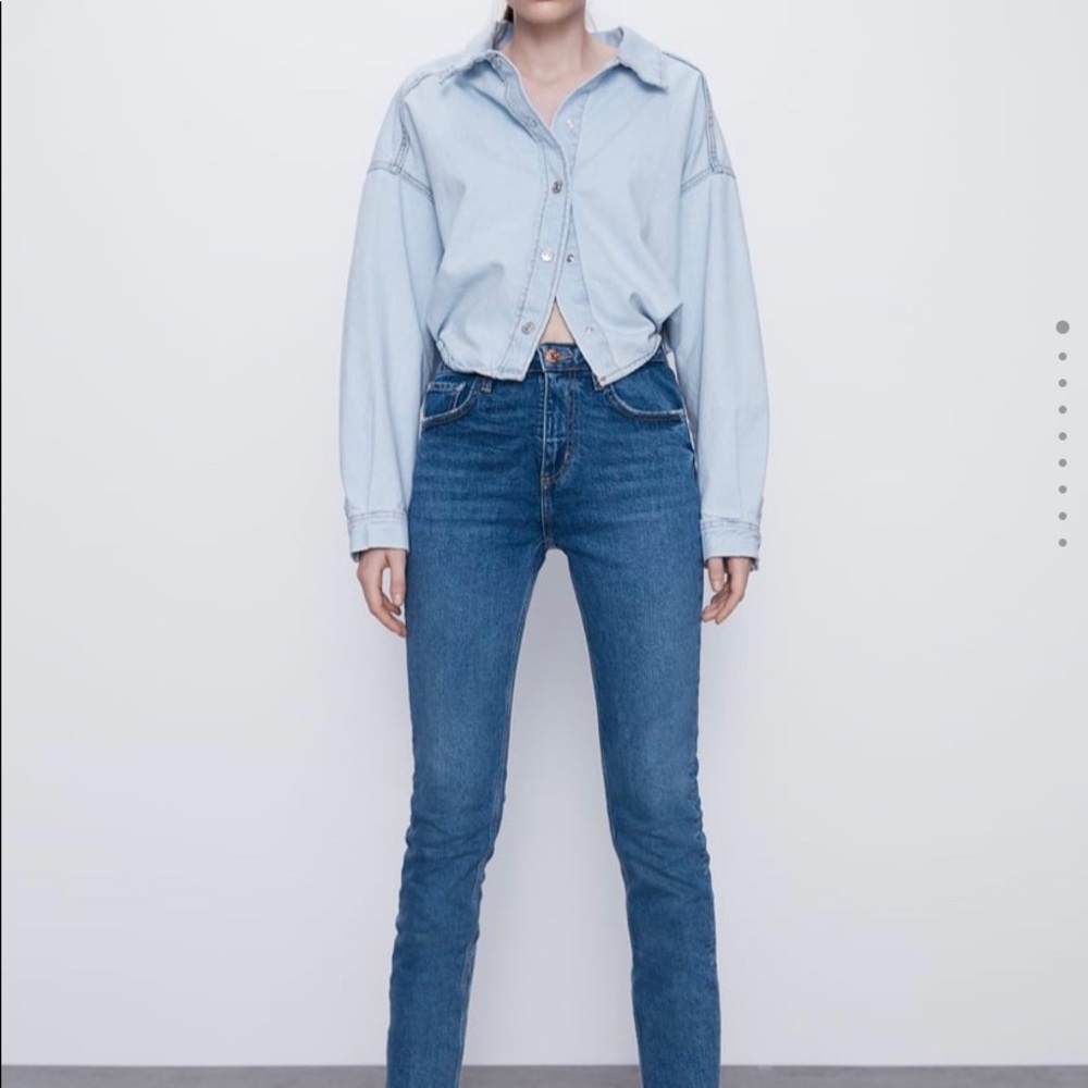 ZARA SKINNY/STRAIGHT LEG DENIM